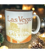 Starbucks Las Vegas Global Icon City Mug 2011 Brown White Nevada 18Oz VE... - €17,41 EUR