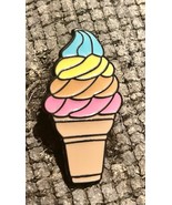 ICE CREAM RAINBOW Hat Lapel PIN Broach - $10.97 CAD