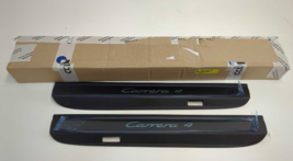 New OEM Genuine Porsche 911 Carrera 4 Side Sill Scuff Plates 99104480022 2012-up - £292.31 GBP