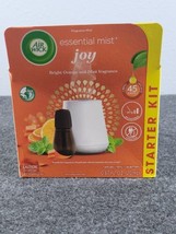 Air Wick Joy Essential Mist Starter Kit Essential Oils Diffuser + Refill - $14.04
