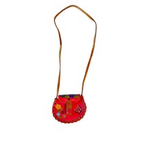 Tiny Leather Crossbody Purse – Girls Mini / Pill Purse - $14.85