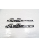 10 Mercedes W212 E63 emblem set, 6.3 amg, 0008170214 - £22.04 GBP