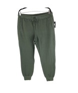 PJ Salvage Womens Waffle Knit Thermal Jogger Pants Pockets Olive Green XL - £16.07 GBP