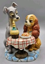 VINTAGE 1979 Lady And The Tramp &quot;Spaghetti Dinner&quot; Figurine - Taiwan - £47.79 GBP