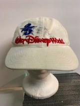 Vintage Walt Disney World 25 Th Anniversary Corduroy White Hat Goofeys H... - £12.44 GBP