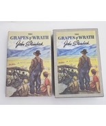The Grapes of Wrath John Steinbeck Book First Edition Library FEL Slipcase - £101.19 GBP