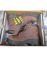 Brazos Mens Glazier Work Force Soft Toe Leather Work Boot Hiking 8.5 Mens - $2,041.87 MXN
