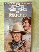 John Wayne Rock Hudson The Undefeated Sealed VHS Western - £7.05 GBP