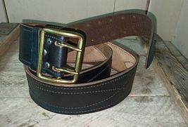 USSR SOVIET Army Military VMF NAVY Officer Uniform Leather Belt Brass Bu... - $44.00