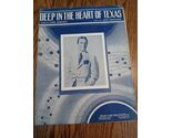 Deep In The Heart Of Texas Sheet Music - $18.69