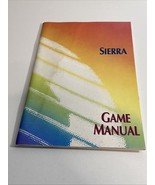 Sierra 1992 Game Manual for Space Quest King&#39;s Quest Police Leisure Suit... - $4.95