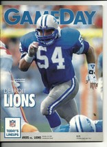 1991 NFL Gameday Program Lions @ 49ers October 20th - £7.69 GBP