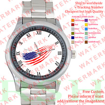 6 Usa American National Flag Watches - £20.49 GBP