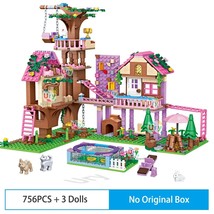 Friends City Tree House Holiday Villa Castle Garden Swimming Pool Buildi... - $71.98