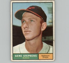1961 Topps Baseball Card #102 Gene Stephens Baltimore Orioles - $3.05