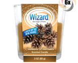 6x Candles Wizard Cashmere Woodlands Scented Candles | 3oz | Fast Shipping! - $27.28