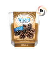 6x Candles Wizard Cashmere Woodlands Scented Candles | 3oz | Fast Shipping! - £21.57 GBP