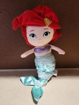 Ariel Plush 12&quot; Disney Baby Little Mermaid Stuffed Animal Toy Kids Preferred - £7.13 GBP