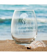 Detailed Jellyfish Etched Glasses - Wine, Champagne, Pint Glasses, Shot ... - €21,52 EUR+