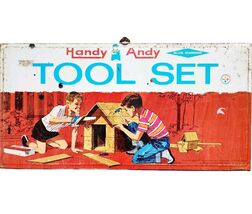1972 Skil-Craft Handy Andy Blue Diamond Tool Set Metal BOX ONLY Steelers... - $456.12 MXN