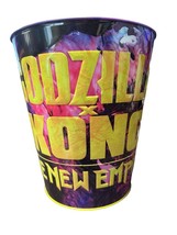 NEW Godzilla X Kong The New Empire Movie Popcorn Metal Tin - £46.71 GBP