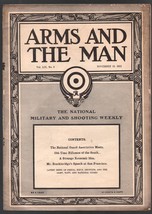 Arms and The Man 11/16/1915-Military &amp; shooting weekly Magazine-ammo-guns-G - £49.59 GBP