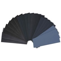 28 Pcs 120 To 3000 Grit Wet Dry Sandpaper Assortment 9 * 3.6 Inches For ... - $13.99