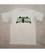 Vintage 80&#39;s Batman Logo DC Comics Made in USA Single Stitch T-shirt - S... - $29.95