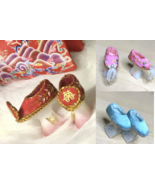 1:6 Chinese Qing Dynasty Flowerpot Shoes for 1/6 Scale Doll / Art / Deco... - $40.74 CAD+