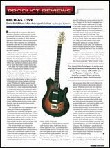 Ernie Ball Music Man Axis Sport series guitar sound check review article print - £3.32 GBP