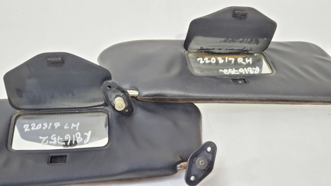 Pair of Sun Visors 2+0 OEM 1987 1988 1989 Nissan 300ZX Item image 8