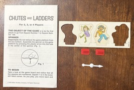 1979 Chutes &amp; Ladders Game Replacement Pieces: 2 Movers, Arrow, Instruct... - $6.18