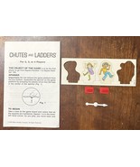1979 Chutes &amp; Ladders Game Replacement Pieces: 2 Movers, Arrow, Instruct... - $113.52 MXN