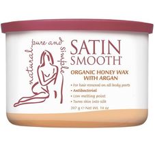 SATIN SMOOTH HONEY W/ARGAN OIL WAX 14OZ - SSW14HAG - $17.90