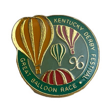 1996 Kentucky Derby Festival Great Balloon Race Horse Racing Lapel Hat Pin - £7.69 GBP