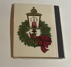Christmas Wreath Stella John Williams RMS Convention 1982 Matchbook Cover - £3.49 GBP