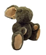 Russ Classic Bunny Plush Stuffed Animal Brown Jointed 13&quot; Easter Floppy ... - £15.66 GBP
