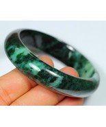 335t Natural Grade A / Type A Jadeite Jade Bangle Bracelet (No Dyeing) - £259.04 GBP
