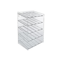 Displays 5-Tiered 20 Compartment Pegboard Cosmetic Counter Display 222485 - £125.06 GBP