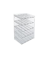 Displays 5-Tiered 20 Compartment Pegboard Cosmetic Counter Display 222485 - £127.08 GBP