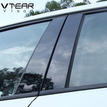 Vtear for MG ZS window sticker glossy black trim B C pillar anti scratch mirror  - £114.13 GBP