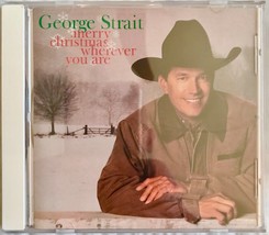 George Strait Merry Christmas Wherever You Are CD Jingle Bell Rock Noel Leon - £4.76 GBP