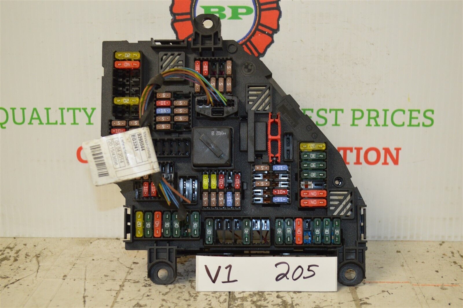 2013-2016 BMW 528i 535i 550i Fuse Relay Box 61149264923 Rear Junction 20... - $8.99