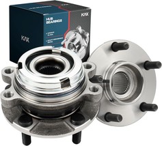 KAX 513296 Pair Front Wheel Bearing and Hub Assembly fit for 2013-2018 Nissan - £123.50 GBP