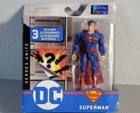 DC Heroes Unite 2020 Superman 4-inch Action Figure/ Spin Master NEW 1st ... - $7.32