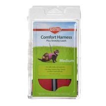 Kaytee Comfort Harness Plus Stretchy Leash Assorted Colors Medium - 1 count Kayt - £16.22 GBP