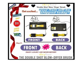 ✅ Drybar The Double Shot Oval ➕? Blow Dryer Brush Curl &amp; Hair Dry ?Buy Now‼️? - $9,999.00