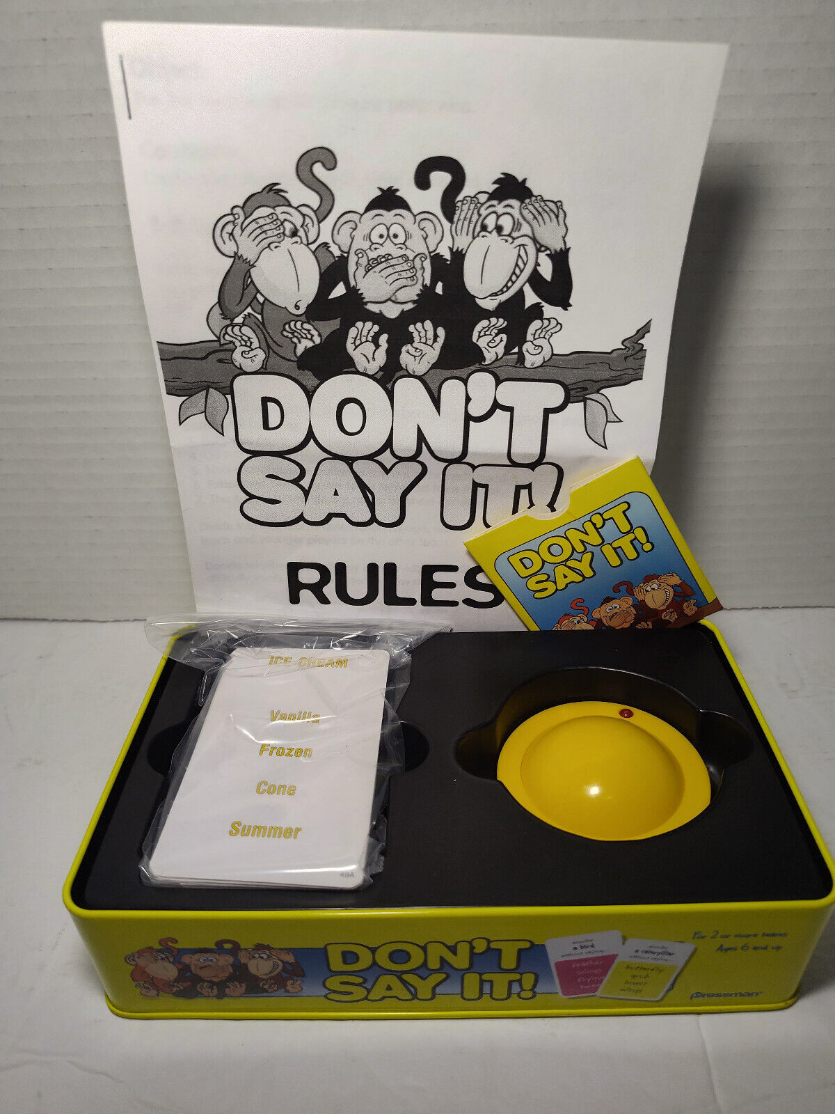 Pressman Don't Say It! Kids Board Game Ages 6+ - Complete 2 or more teams Item image 7