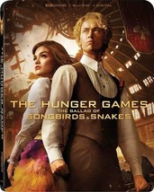 The Hunger Games: The Ballad of Songbirds &amp; Snakes (4K UHD, Blu-ray, Slipcover) - £17.40 GBP