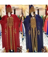 NEW Dubai Kaftans Dress Abaya Farasha Special Eid Moroccan Long Ramadan - $1,950.26 MXN